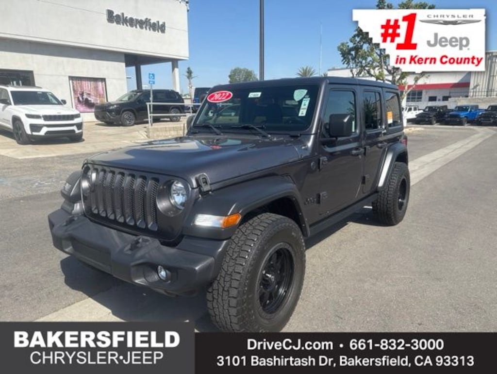 Certified 2022 Jeep Wrangler Unlimited Sport SUV