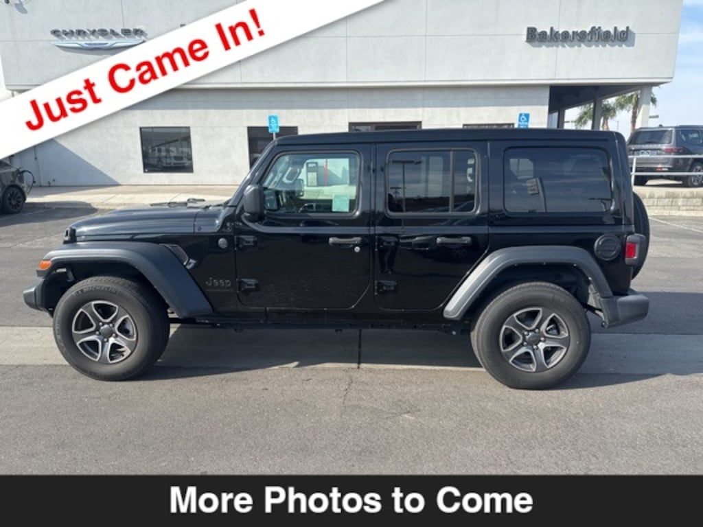 Used 2023 Jeep Wrangler 4-DOOR SPORT 4X4 SUV