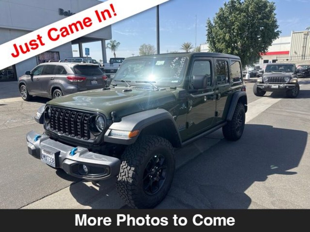Used 2024 Jeep Wrangler 4xe Sport SUV