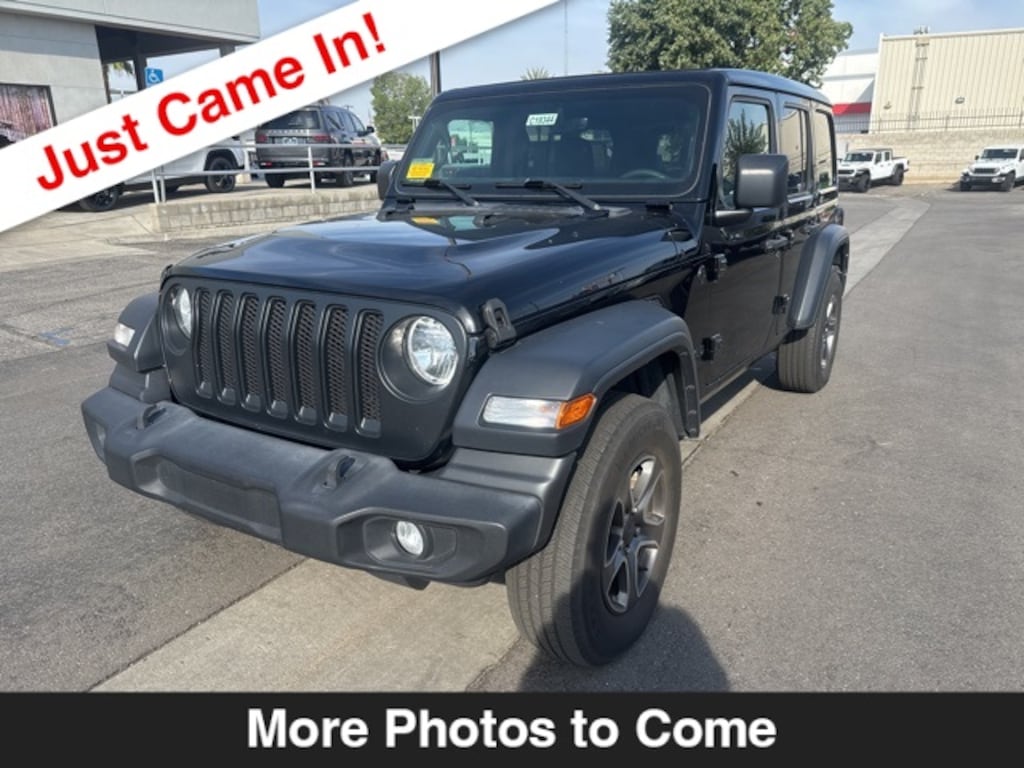 Used 2023 Jeep Wrangler 4-DOOR SPORT 4X4 SUV