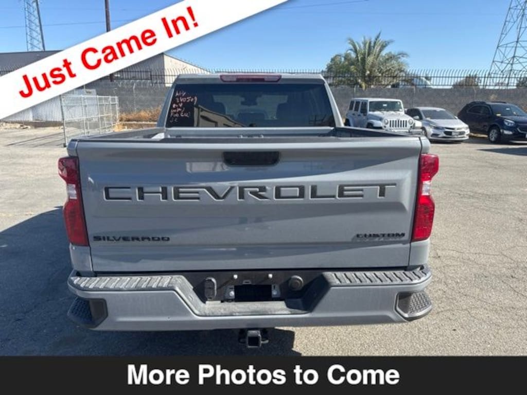 Used 2024 Chevrolet Silverado 1500 Custom Truck Crew Cab