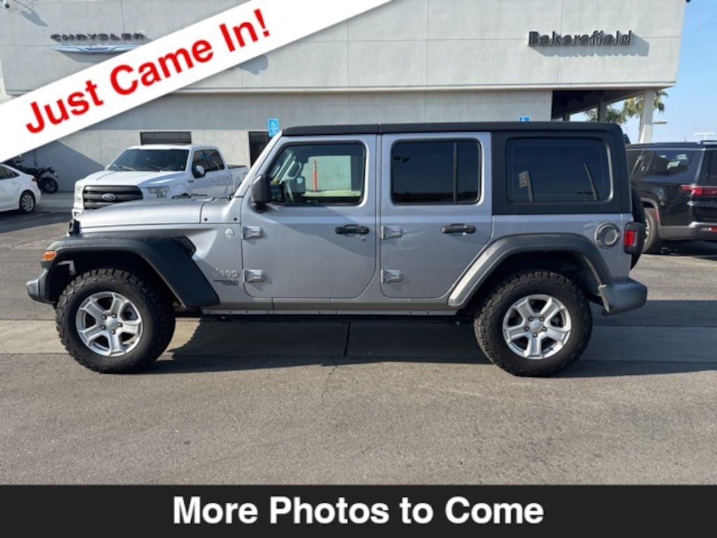 Certified 2019 Jeep Wrangler Unlimited Sport 4x4 SUV