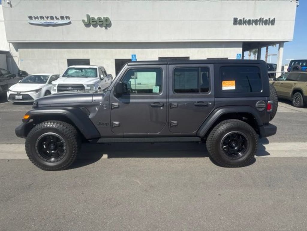 Certified 2022 Jeep Wrangler Unlimited Sport SUV
