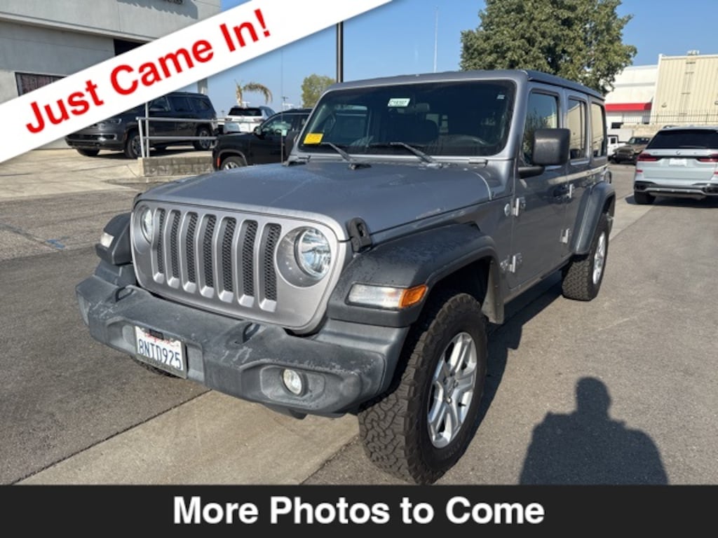 Certified 2019 Jeep Wrangler Unlimited Sport 4x4 SUV