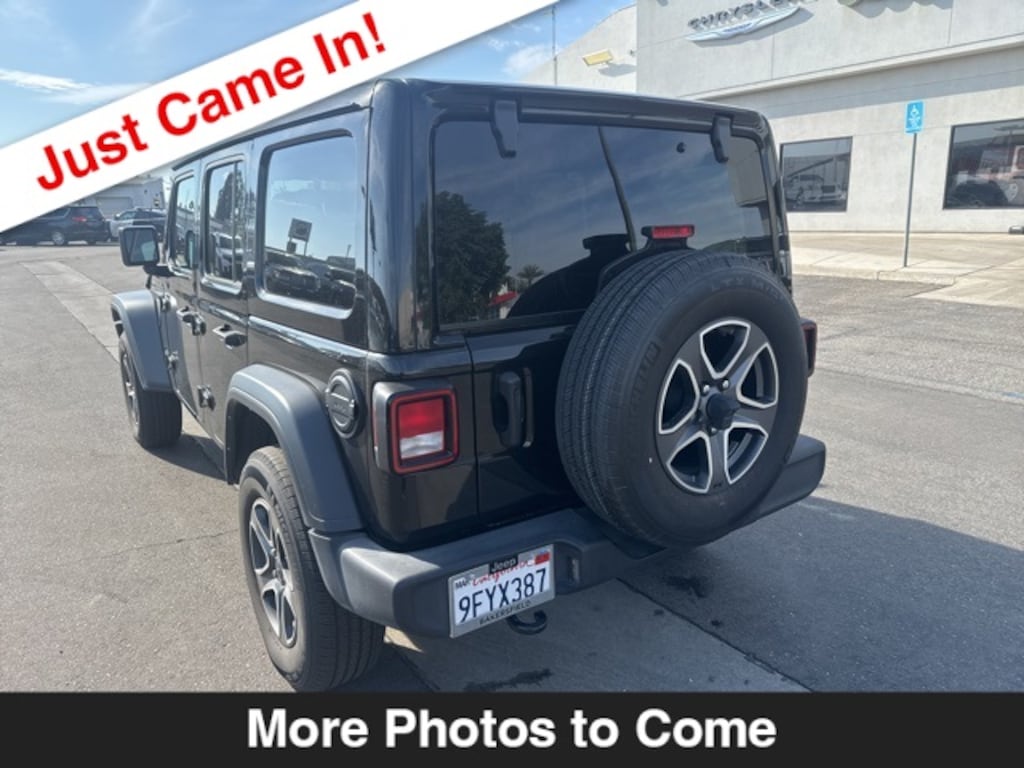 Used 2023 Jeep Wrangler 4-DOOR SPORT 4X4 SUV
