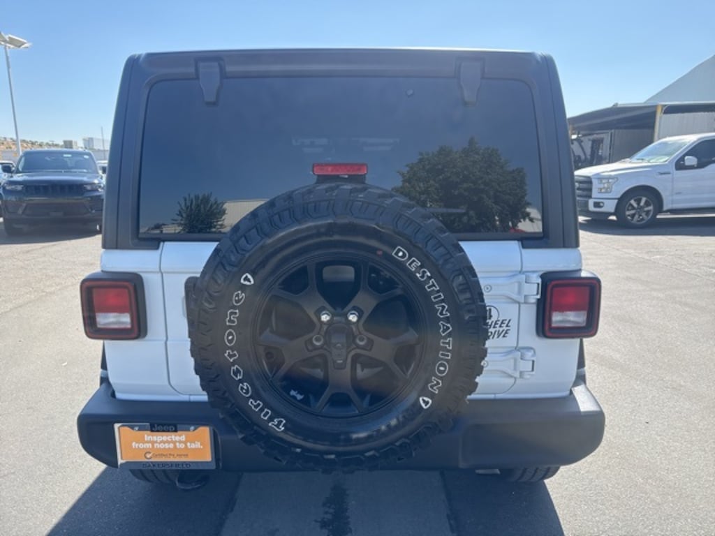 Certified 2021 Jeep Wrangler Unlimited Sport SUV