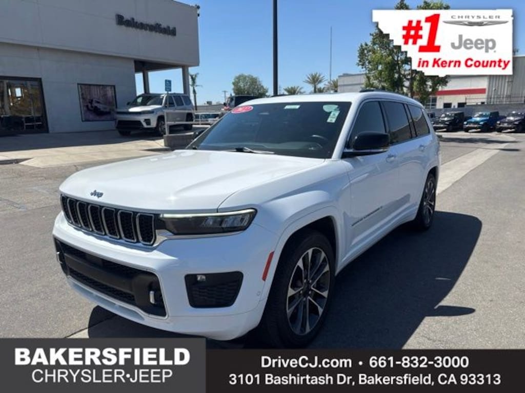 Certified 2022 Jeep New Grand Cherokee Overland SUV