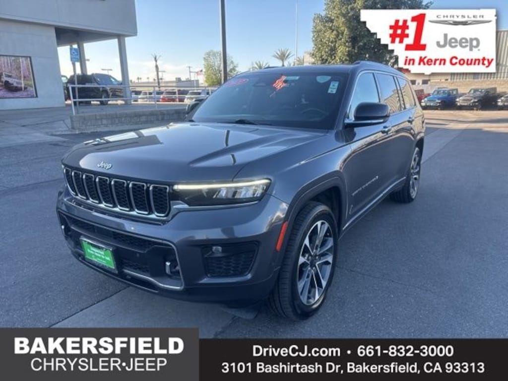 Certified 2022 Jeep New Grand Cherokee Overland SUV