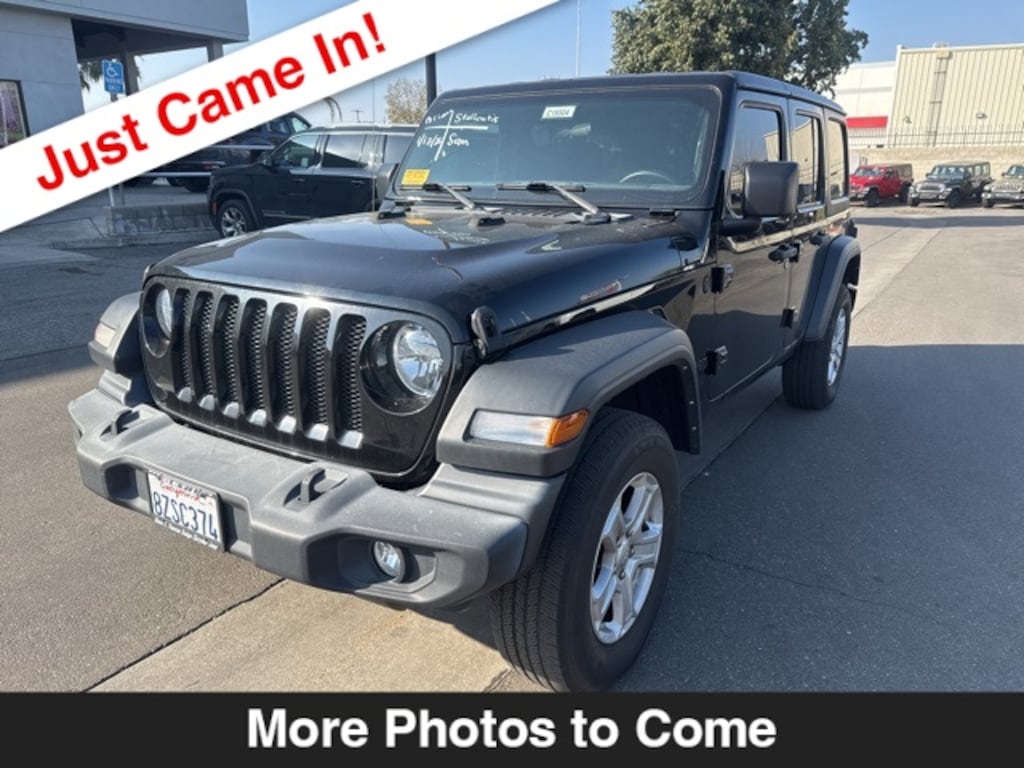 Certified 2021 Jeep Wrangler Unlimited Sport SUV