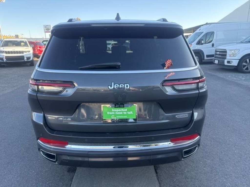 Certified 2022 Jeep New Grand Cherokee Overland SUV