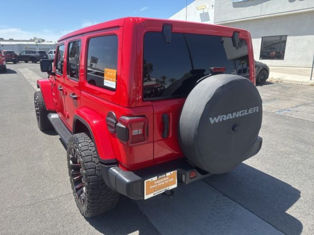 Certified 2021 Jeep Wrangler Unlimited Sahara SUV