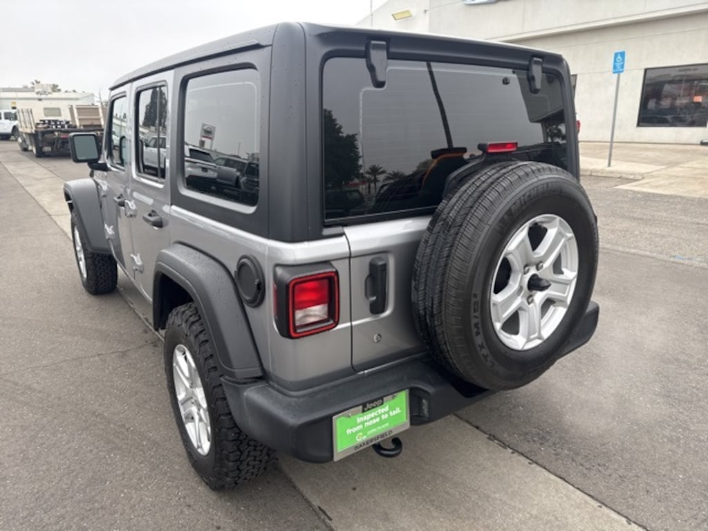 Certified 2019 Jeep Wrangler Unlimited Sport 4x4 SUV
