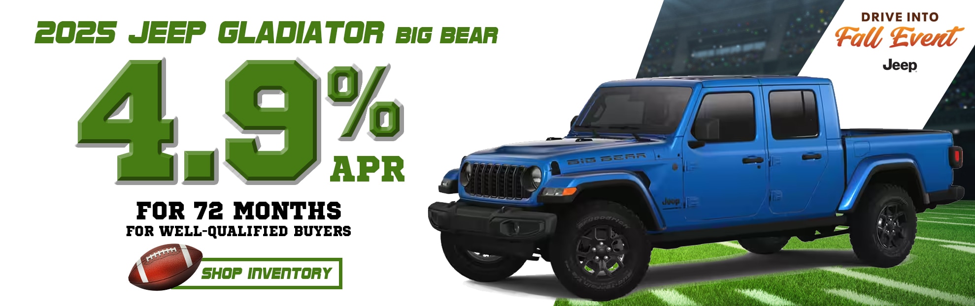 New 2025 Jeep Gladiator Big Bear