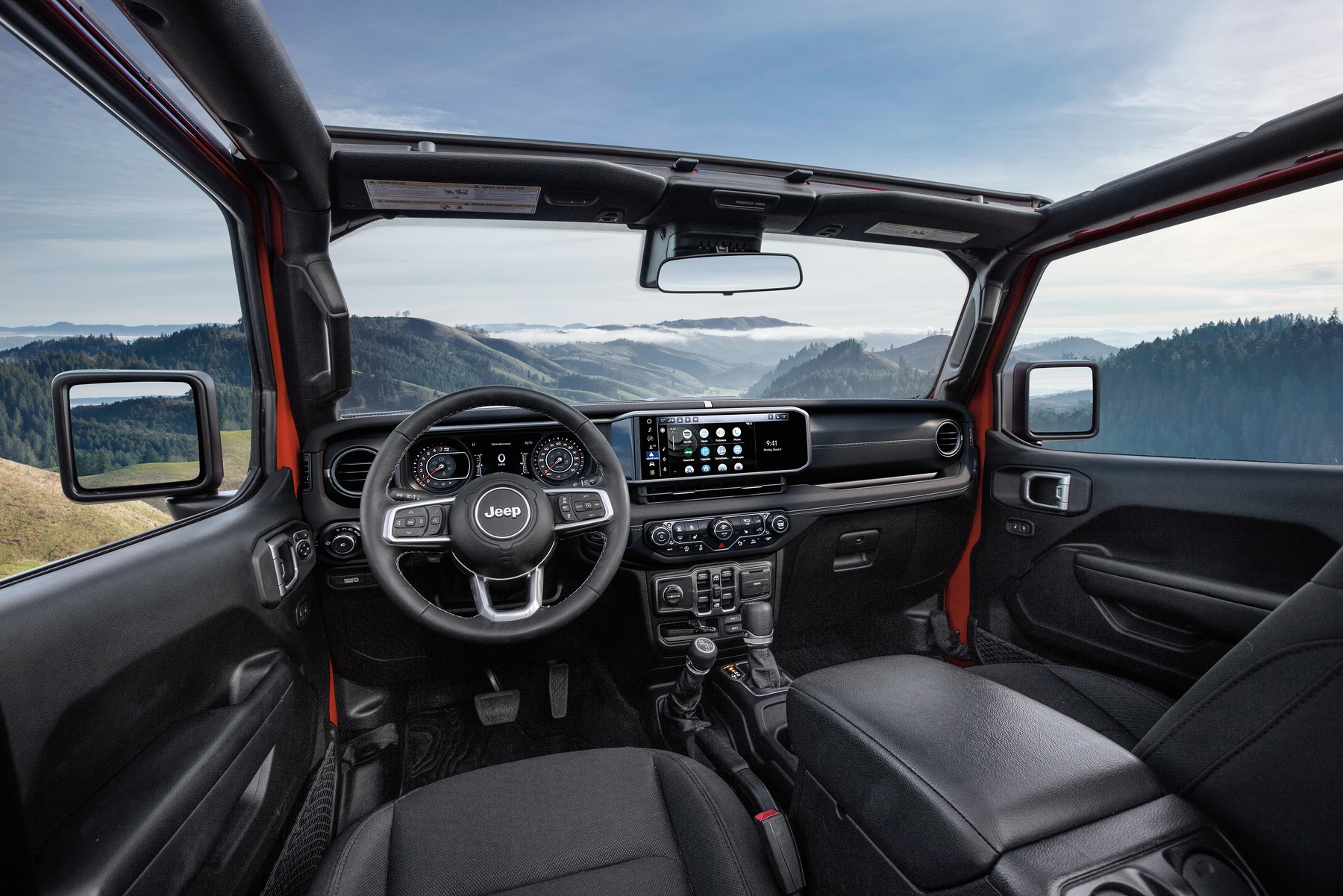 Jeep Gladiator interior tech