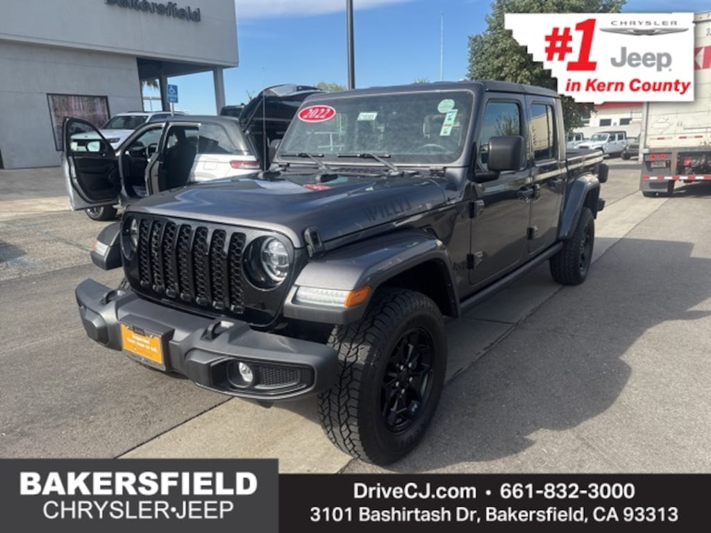 Certified 2022 Jeep Gladiator Sport Truck Crew Cab