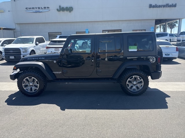 Certified 2017 Jeep Wrangler Unlimited Rubicon with VIN 1C4BJWFG4HL658203 for sale in Bakersfield, CA
