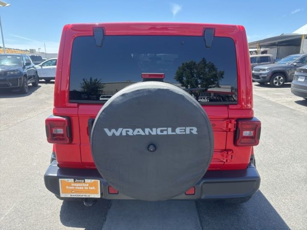 Certified 2021 Jeep Wrangler Unlimited Sahara SUV