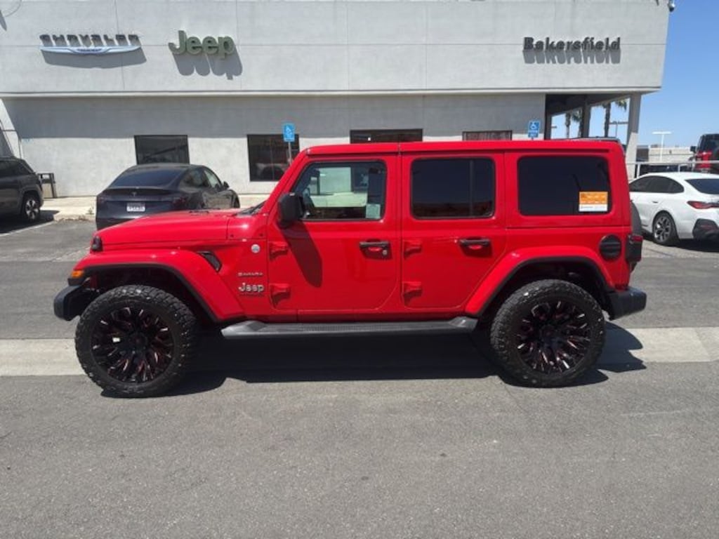 Certified 2021 Jeep Wrangler Unlimited Sahara SUV