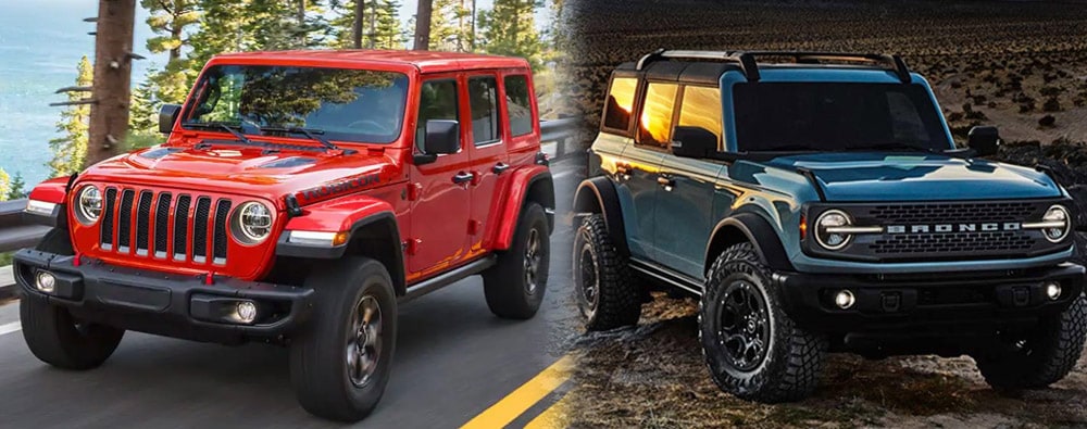 Jeep Wrangler vs Ford Bronco