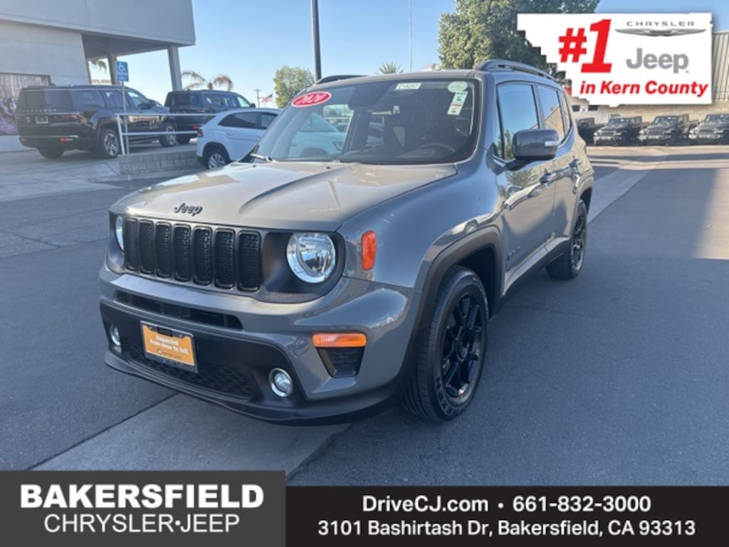 Certified 2020 Jeep Renegade Latitude SUV