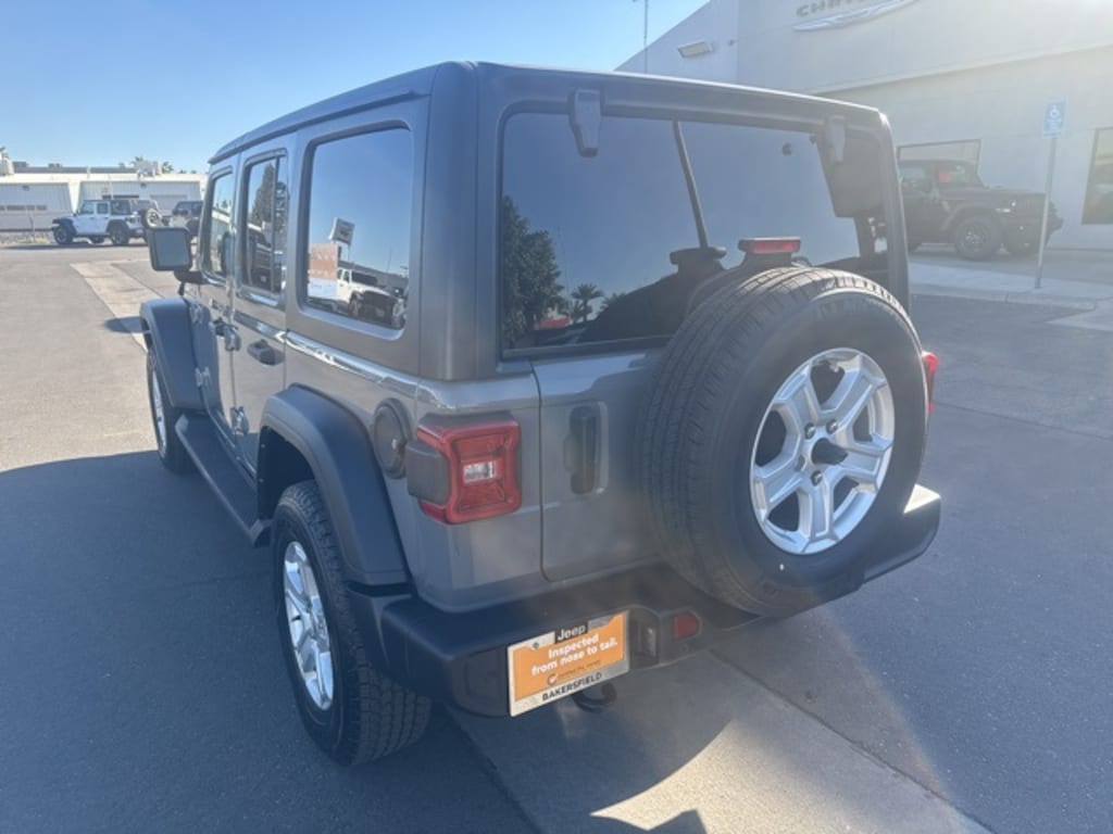 Certified 2021 Jeep Wrangler Unlimited Sport SUV
