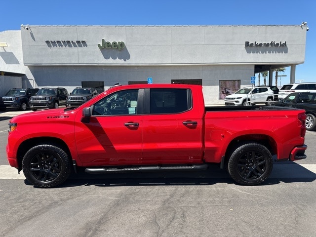 Used 2024 Chevrolet Silverado 1500 Custom with VIN 1GCPABEK6RZ163326 for sale in Bakersfield, CA