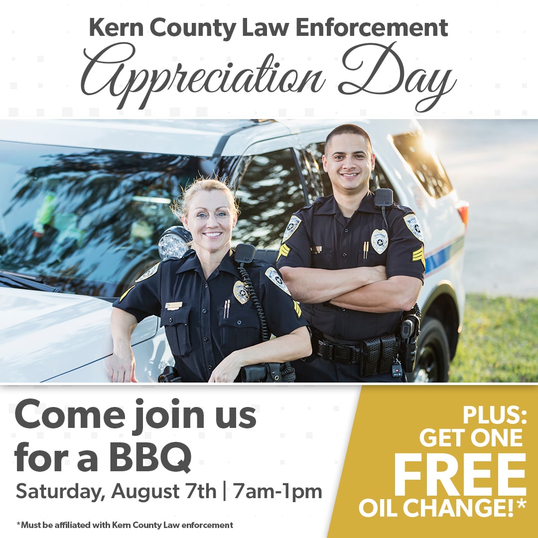 Kern County Law Enforcement Appreciation Day Flyer