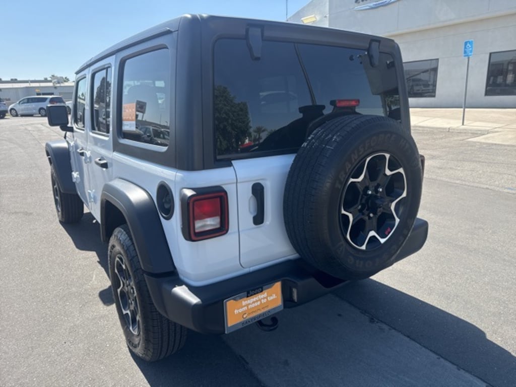 Certified 2021 Jeep Wrangler Unlimited Sport SUV