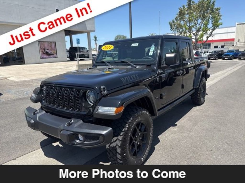 Certified 2024 Jeep Gladiator Sport Truck Crew Cab