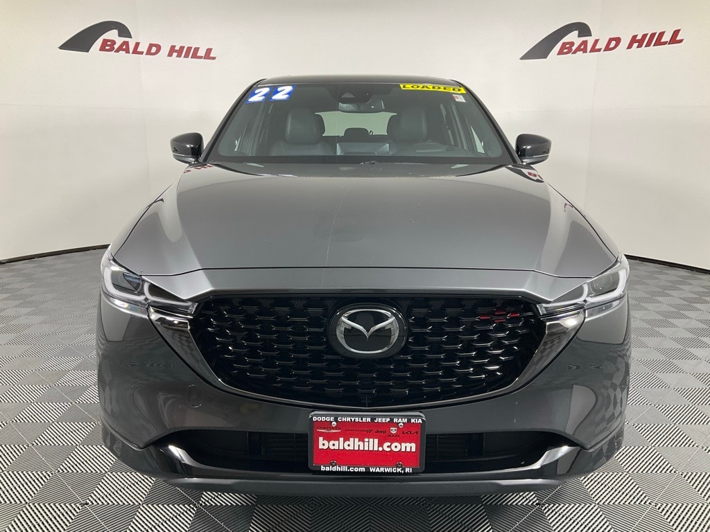 Used 2022 Mazda CX-5 TURBO with VIN JM3KFBAY6N0554195 for sale in Warwick, RI