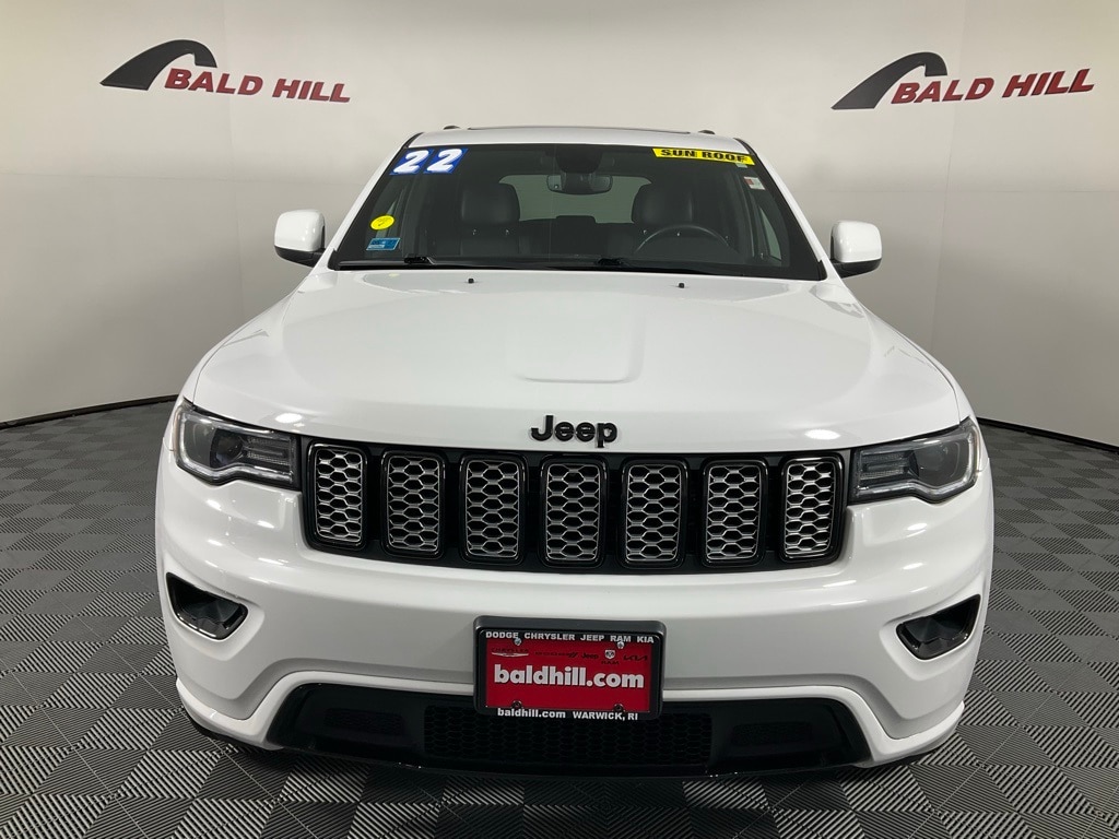 Certified 2022 Jeep Grand Cherokee WK Laredo X with VIN 1C4RJFAG0NC140235 for sale in Warwick, RI