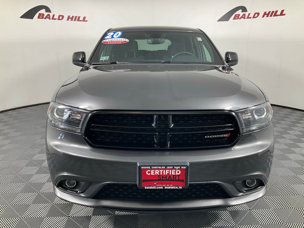 Certified 2020 Dodge Durango SXT Plus with VIN 1C4RDJAG6LC220663 for sale in Warwick, RI