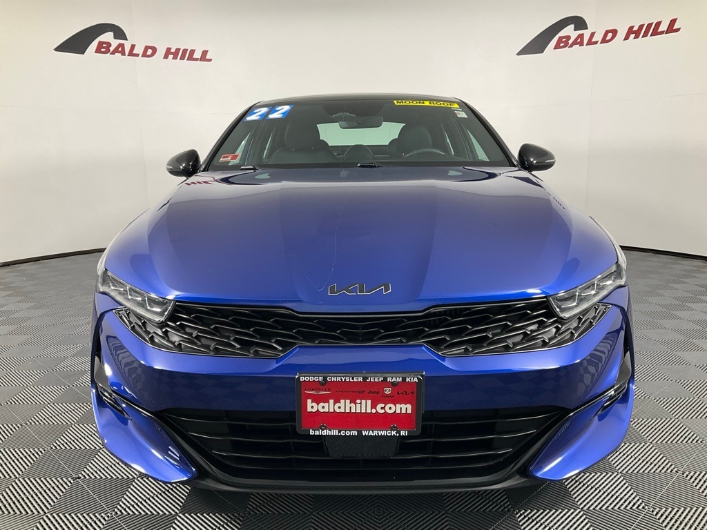 Certified 2022 Kia K5 GT-Line with VIN 5XXG64J28NG142641 for sale in Warwick, RI