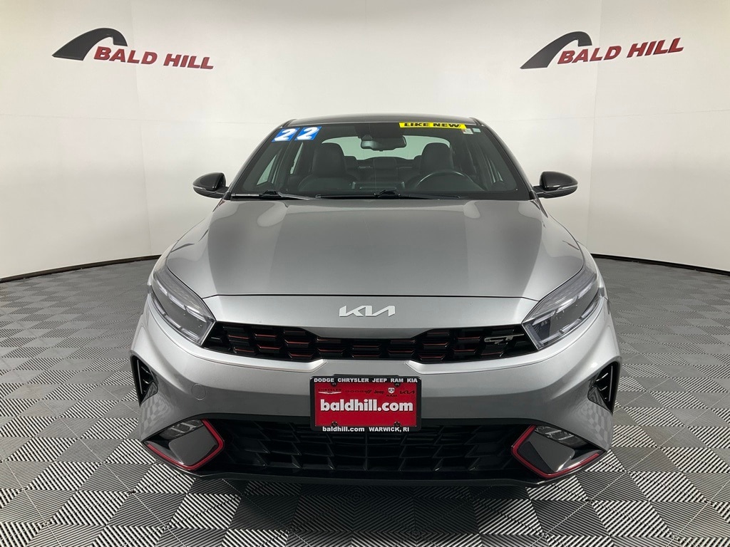 Certified 2022 Kia FORTE GT with VIN 3KPF44ACXNE477046 for sale in Warwick, RI