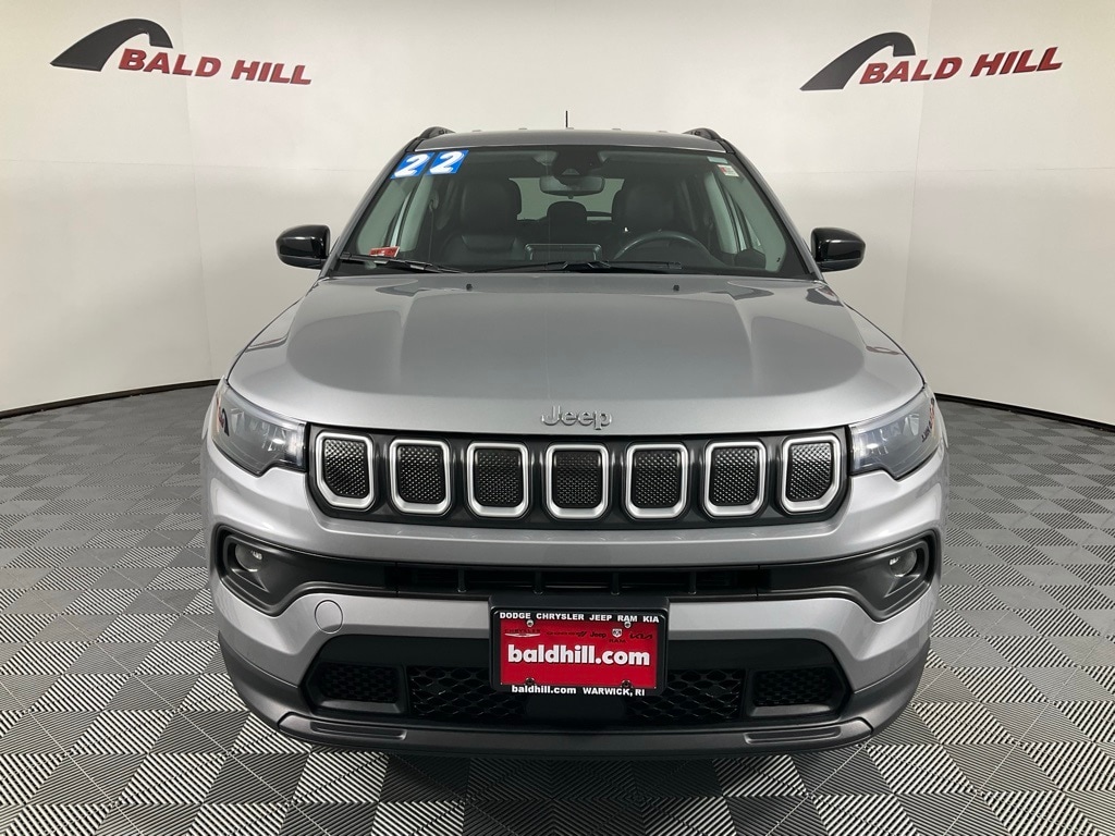 Certified 2022 Jeep Compass Latitude with VIN 3C4NJDBB4NT132438 for sale in Warwick, RI