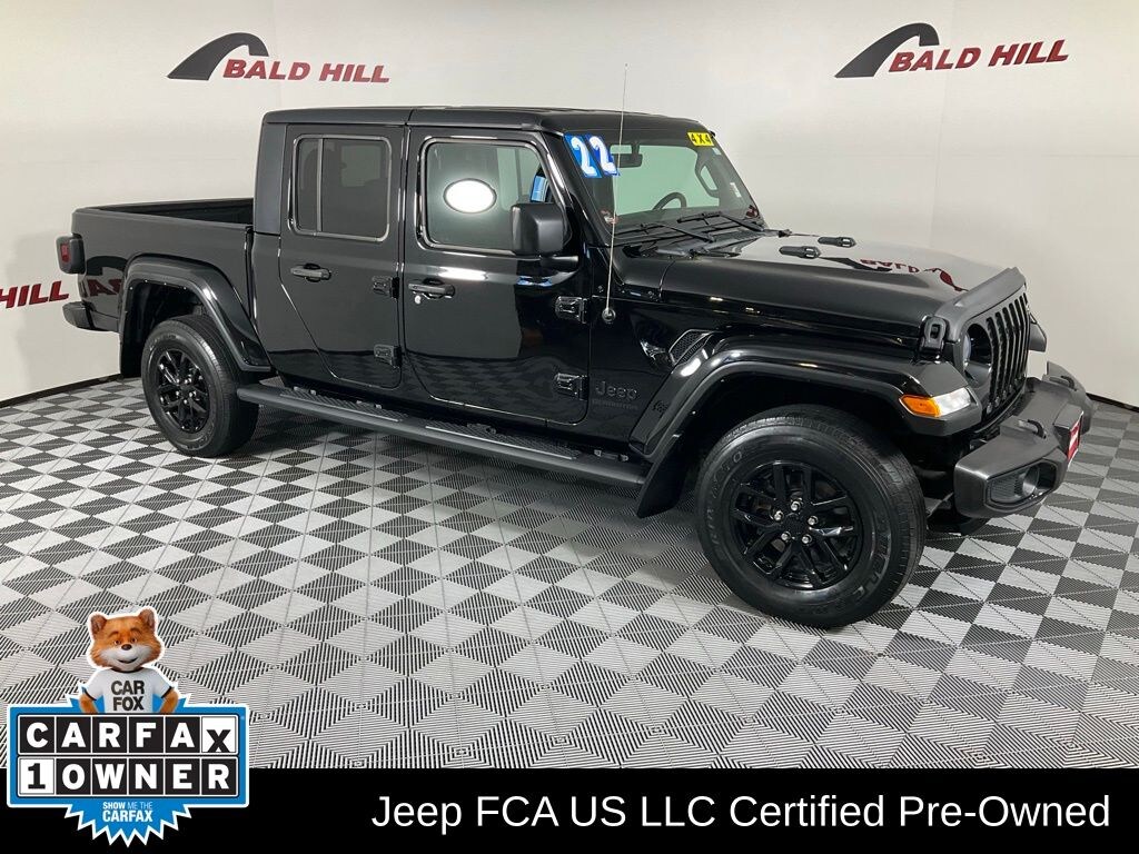 Certified 2022 Jeep Gladiator Altitude Truck