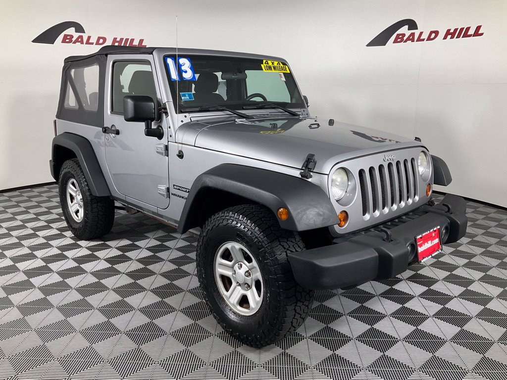 Used 2013 Jeep Wrangler Sport with VIN 1C4AJWAG8DL599346 for sale in Warwick, RI