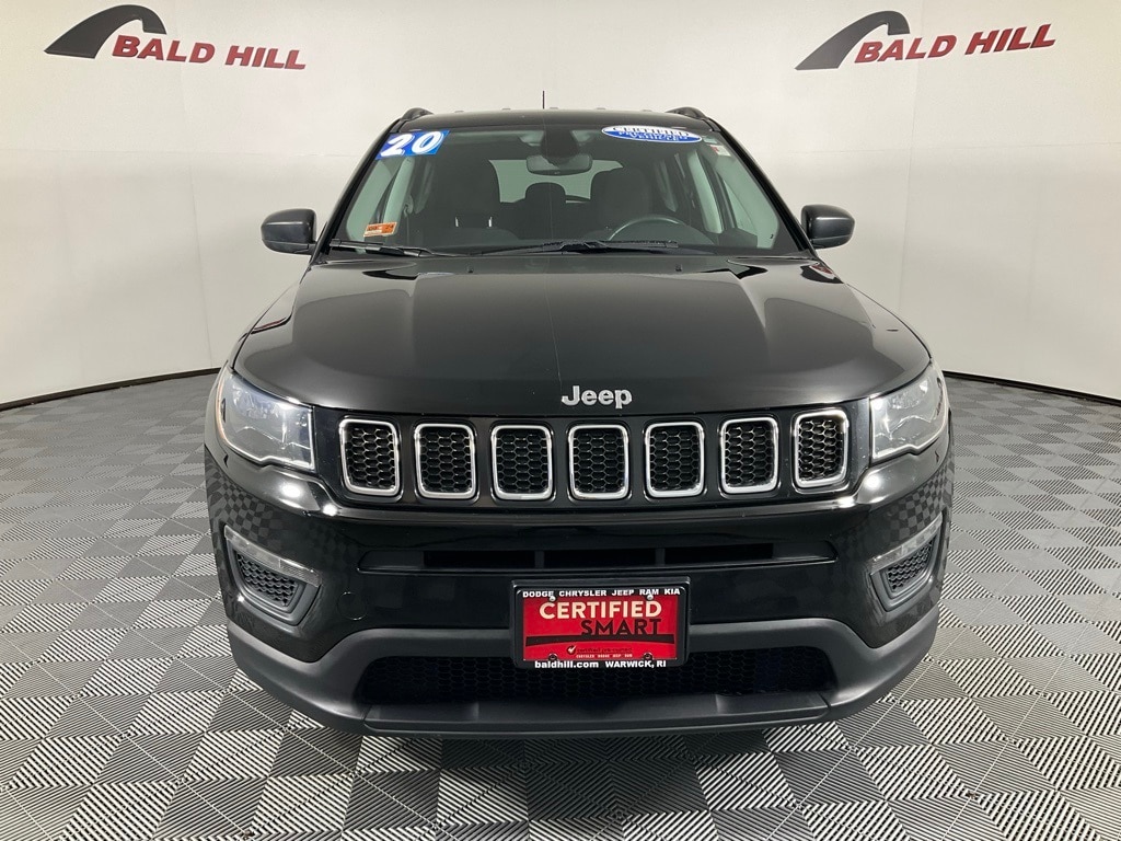 Certified 2020 Jeep Compass Sport with VIN 3C4NJDABXLT101516 for sale in Warwick, RI