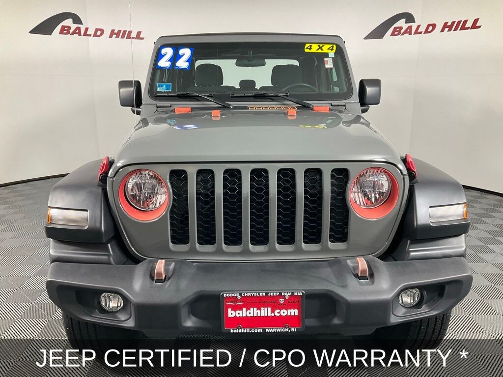 Certified 2022 Jeep Gladiator Sport Truck