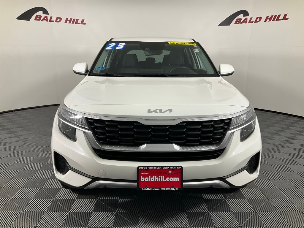 Certified 2023 Kia Seltos LX with VIN KNDEPCAA1P7390277 for sale in Warwick, RI