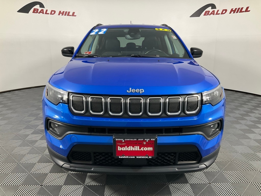Certified 2022 Jeep Compass Latitude with VIN 3C4NJDBB1NT204356 for sale in Warwick, RI