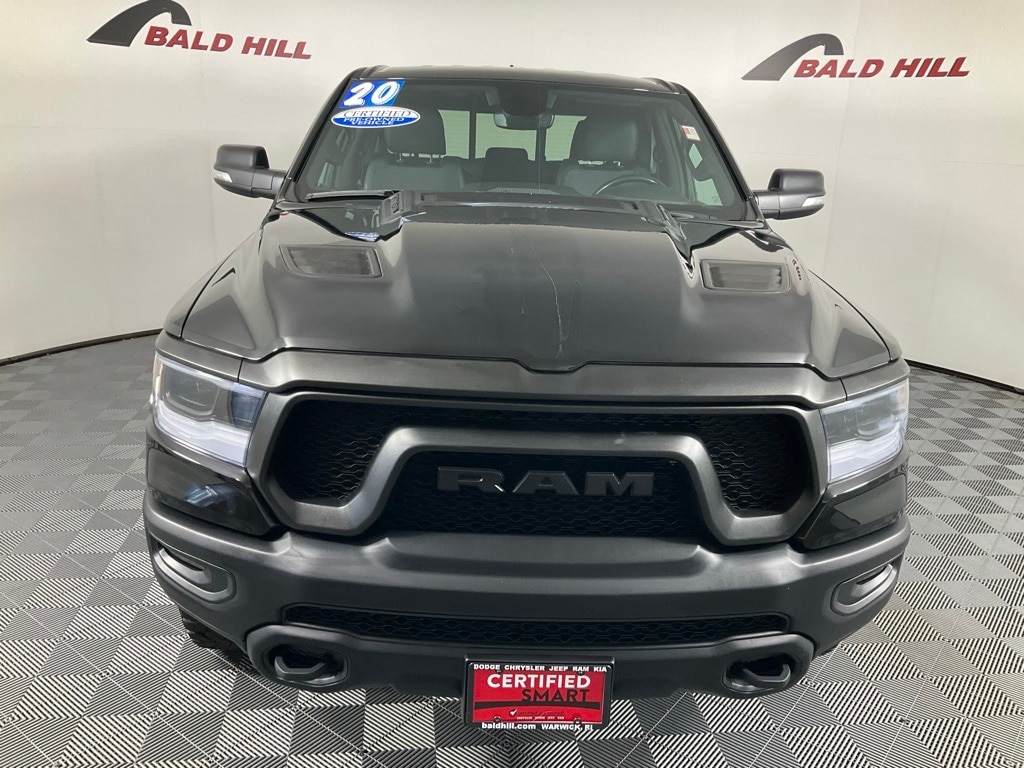 Certified 2020 RAM Ram 1500 Pickup Rebel with VIN 1C6SRFET4LN395965 for sale in Warwick, RI