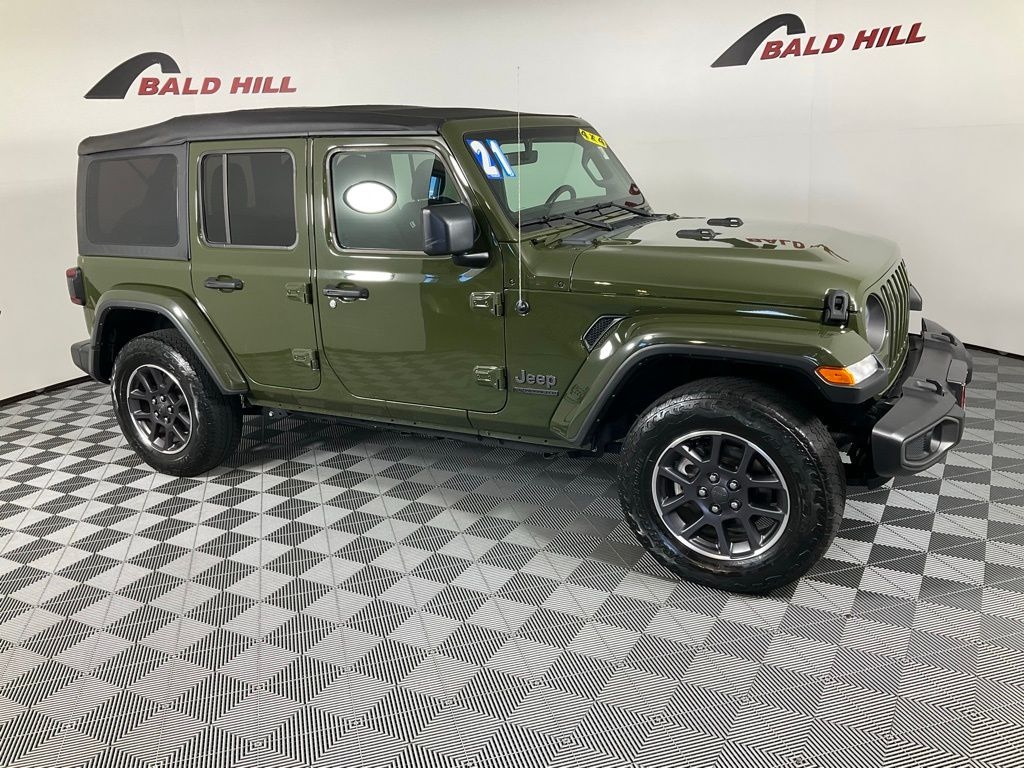 Certified 2021 Jeep Wrangler Unlimited Sport S SUV