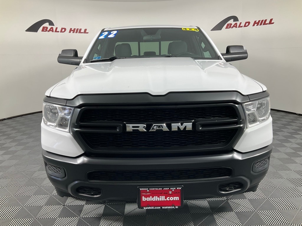 Certified 2022 RAM Ram 1500 Pickup Tradesman with VIN 1C6SRFCT9NN122266 for sale in Warwick, RI