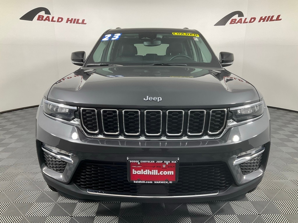 Certified 2023 Jeep Grand Cherokee 4xe with VIN 1C4RJYB67PC650912 for sale in Warwick, RI