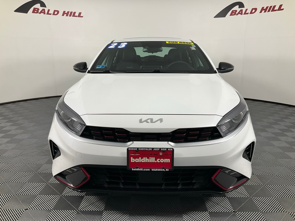 Certified 2023 Kia Forte GT-Line with VIN 3KPF54AD5PE585146 for sale in Warwick, RI