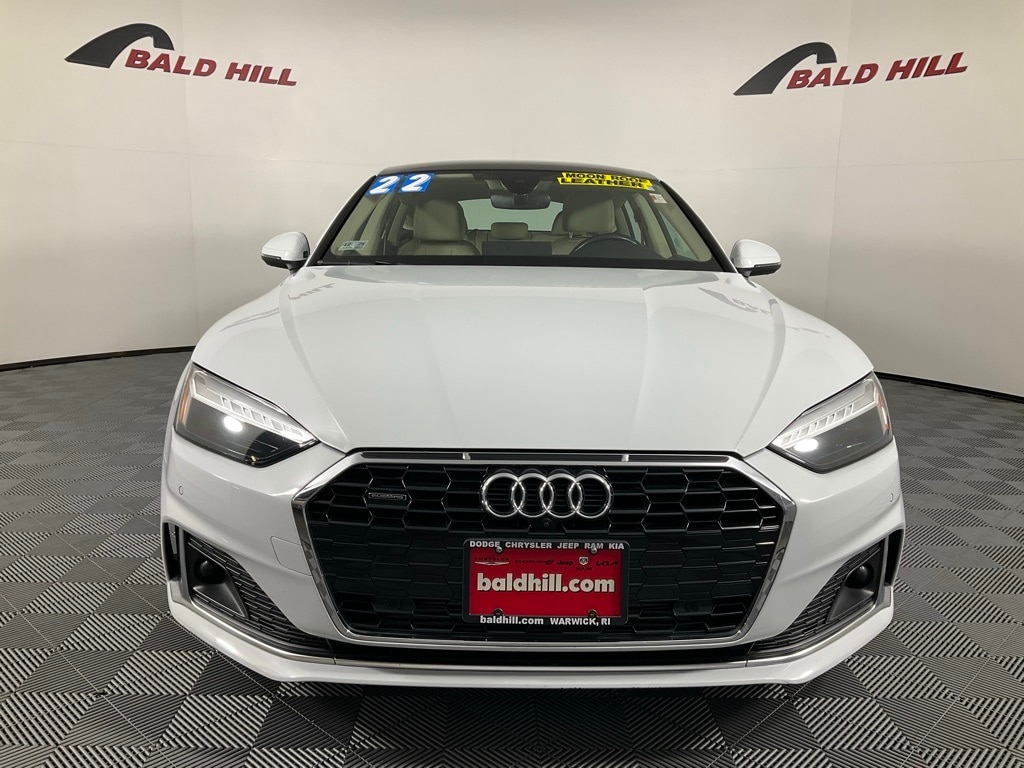 Used 2022 Audi A5 Sportback Premium Plus with VIN WAUCBCF59NA011430 for sale in Warwick, RI