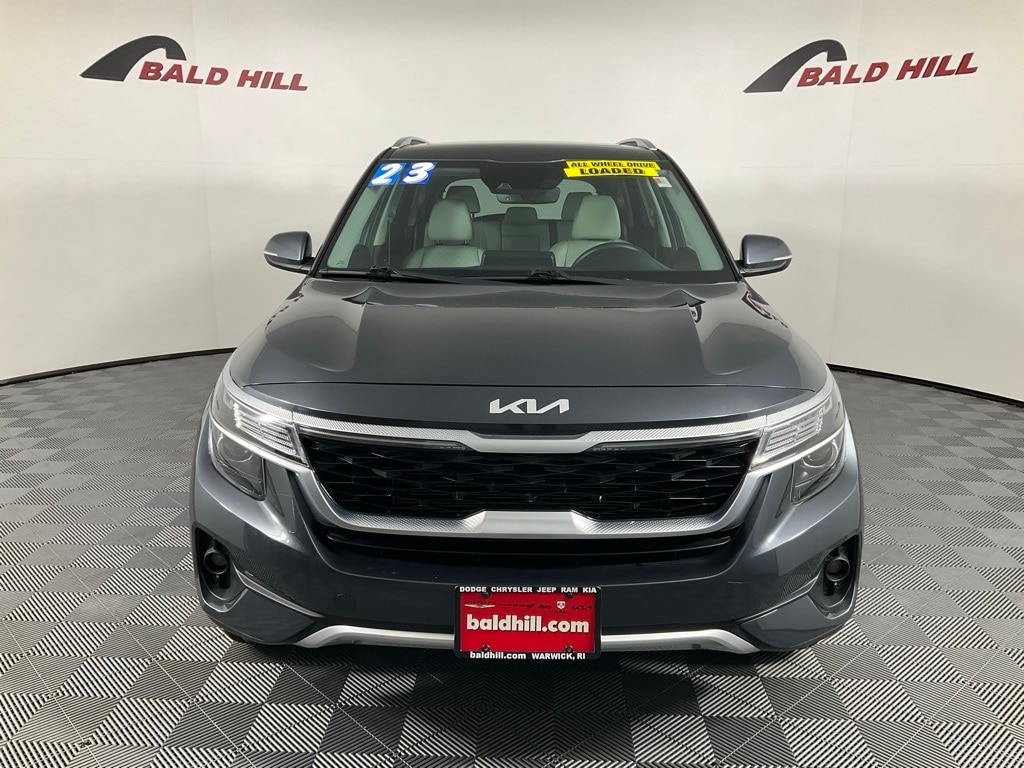 Certified 2023 Kia Seltos EX with VIN KNDERCAA5P7378501 for sale in Warwick, RI