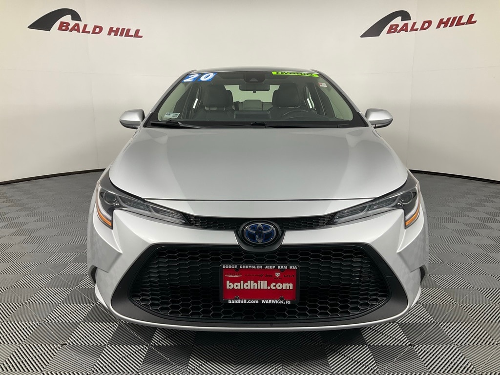 Used 2020 Toyota Corolla LE with VIN JTDEBRBE7LJ013131 for sale in Warwick, RI