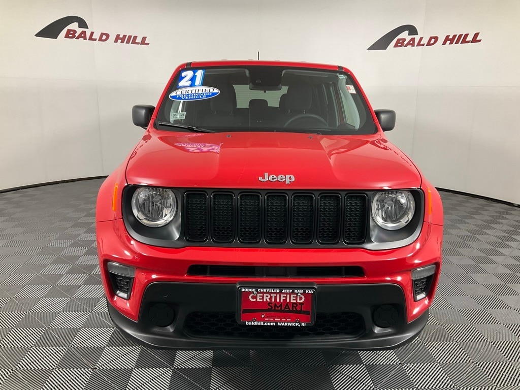 Certified 2021 Jeep Renegade Jeepster with VIN ZACNJDAB2MPN10275 for sale in Warwick, RI